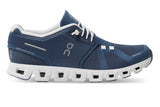 On Cloud 5 B Denim/White Womens #color_navy