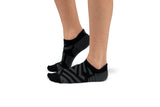 On Low Sock Black/Shadow Womens #color_black-multi-greys
