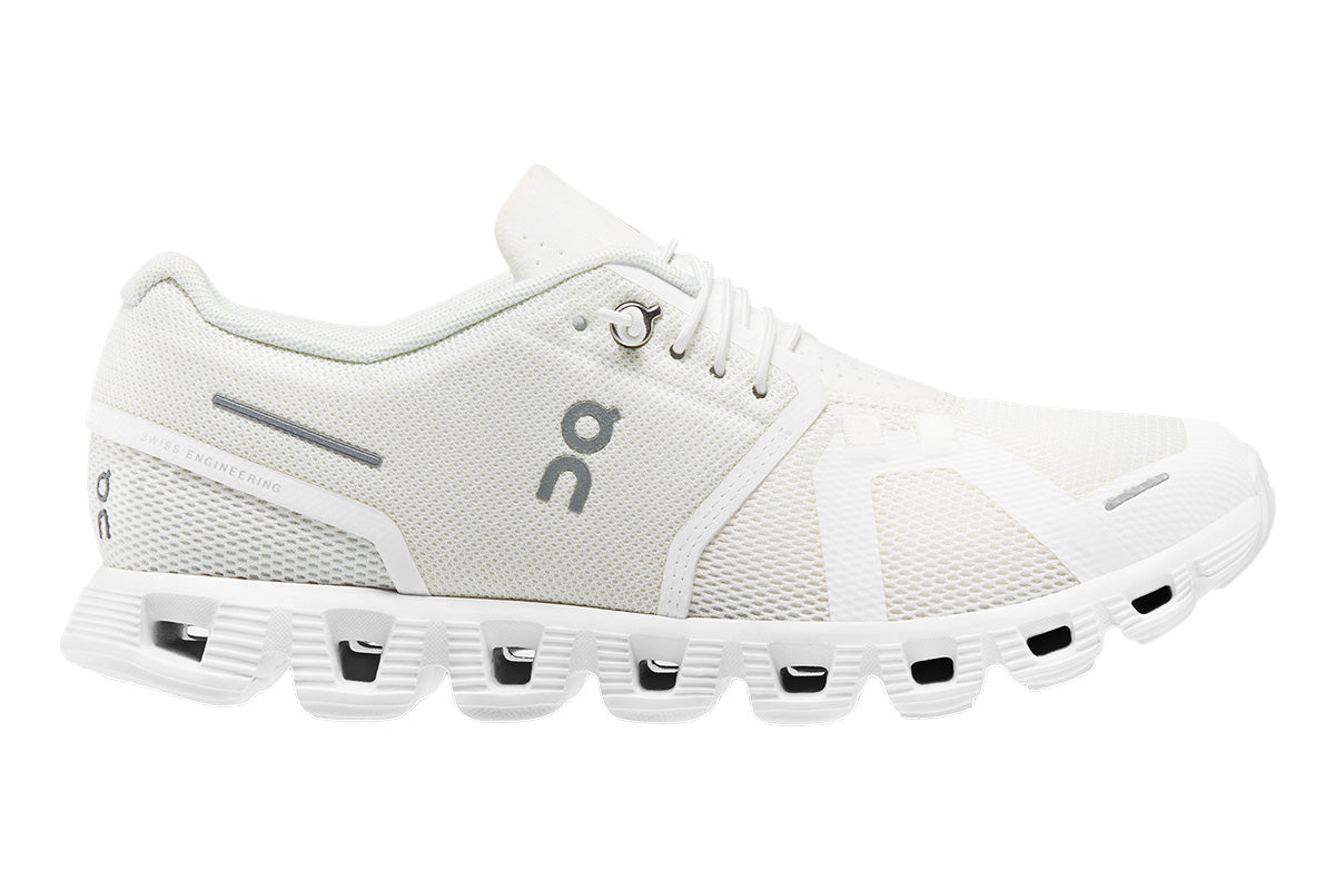 On Cloud 5 B All White Womens