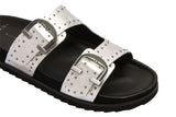Frankie 4 Deon Silver Stud Womens #color_metallic-silver
