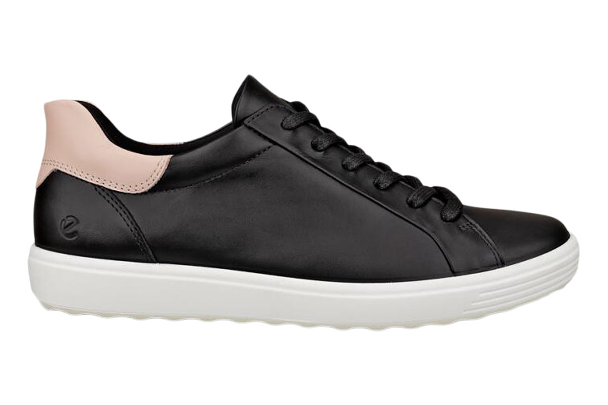Ecco Soft 7 White/Pure Silver Womens